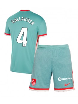 Atletico Madrid Conor Gallagher #4 Dječji Gostujuci Dres kompleti 2024-25 Kratak Rukavima (+ kratke hlače)